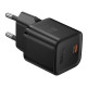 Мережевий зарядний пристрій HOCO N64 Ingenious single port PD20W charger BLack (6942007655101)