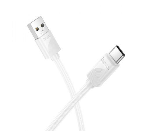 Кабель HOCO X114 Energy charging data cable Type-C 1m White (6942007647090)