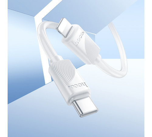 Кабель HOCO X114 Energy PD charging data cable iP White (6942007647038)