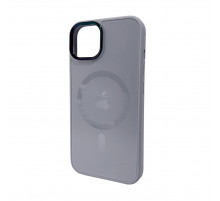 Чохол для смартфона AG Glass Sapphire MagSafe Logo for Apple iPhone 14 Grey (AGSappiP14Grey)