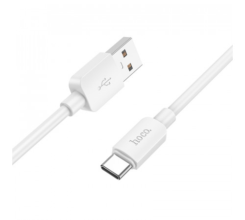 Кабель HOCO X96 Hyper 27W charging data cable Type-C White (6931474799098)
