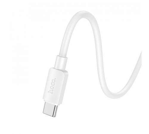 Кабель HOCO X96 Hyper 60W fast charging data cable Type-C to Type-C White (6931474799128)