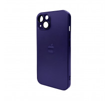 Чохол для смартфона AG Glass Matt Frame Color Logo for Apple iPhone 13 Deep Purple (AGMattFrameiP13Purple)