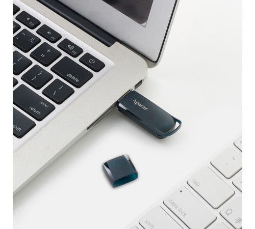 Портативний SSD Apacer AS711A 500GB USB 3.2 Gen.2  Blue (AP500GAS711AU-1)