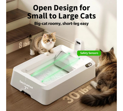 Смарт автоматичний лоток PETKIT Purobot Crystal Duo with Camera (P9905)