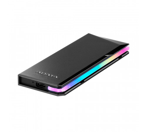 Зовнішня кишеня для накопичувача A-DATA EC700G для SSD M.2 PCIe/SATA USB3.2 Gen2 Type-C Black (AEC700GU32G2-CGY)