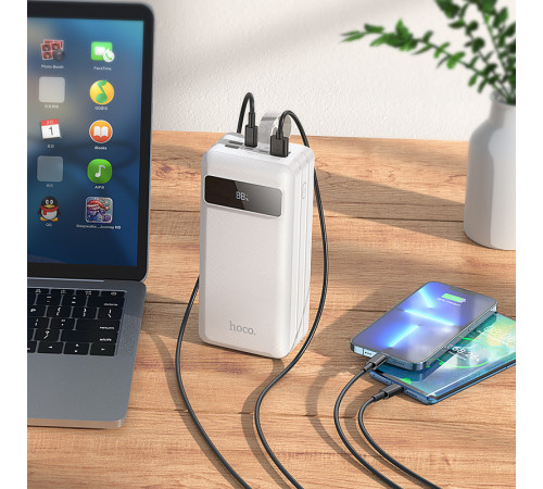 УМБ Power Bank Hoco J86B Electric 60000mAh PD20W+22.5W (з ліхтарем)