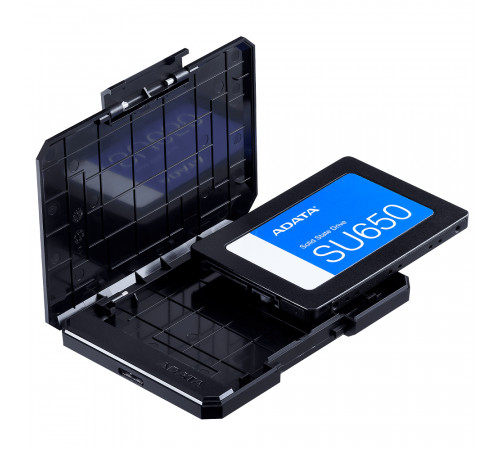 Зовнішня кишеня для накопичувача A-DATA EC600 для 2.5'' HDD/SSD USB3.2 Gen2 Black (EC600-BCBK)