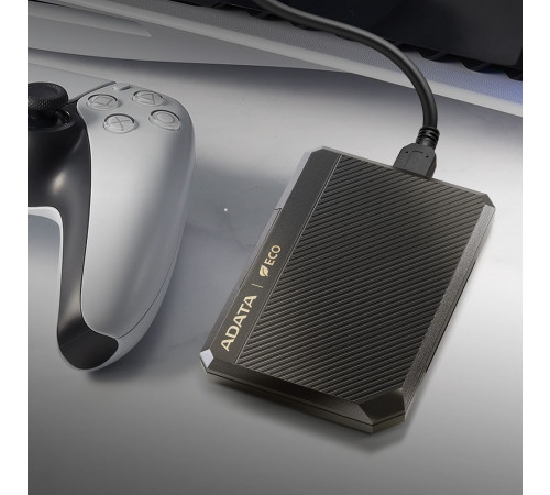 Зовнішня кишеня для накопичувача A-DATA EC600 для 2.5'' HDD/SSD USB3.2 Gen2 Black (EC600-BCBK)