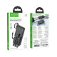 Зовнішній акумулятор HOCO J146 Night tide power bank with 4 cables (10000mAh) Black (6942007645898)