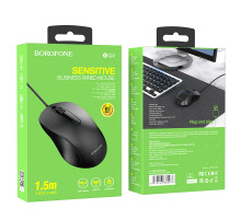 Мышка проводная Borofone BG4 Business