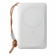 Зовнішній акумулятор VEGER MagOn Wireless Power Bank 10000mAh White (VG-VP1151/W1151)