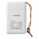 Зовнішній акумулятор VEGER 10000 mAh with wireless charging compatible with MagSafe PD QC3.0 2A 20W MagOn (VP1151 / W1151) white (VG-VP1151/W1151)