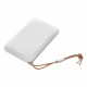 Зовнішній акумулятор VEGER 10000 mAh with wireless charging compatible with MagSafe PD QC3.0 2A 20W MagOn (VP1151 / W1151) white (VG-VP1151/W1151)