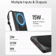 Зовнішній акумулятор VEGER MagOn Wireless Power Bank 10000mAh White (VG-VP1151/W1151)