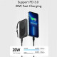 Зовнішній акумулятор VEGER MagOn Wireless Power Bank 10000mAh White (VG-VP1151/W1151)