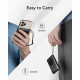 Зовнішній акумулятор VEGER MagOn Wireless Power Bank 10000mAh White (VG-VP1151/W1151)