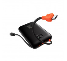 Зовнішній акумулятор VEGER 20000 mAh with built-in cables Type C / Lightning PD QC3.0 35W K2 (W2068) black (VG-W2068)
