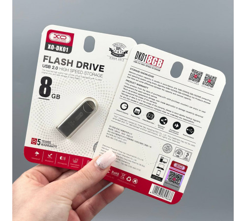 USB флеш XO DK01 8Gb USB2.0