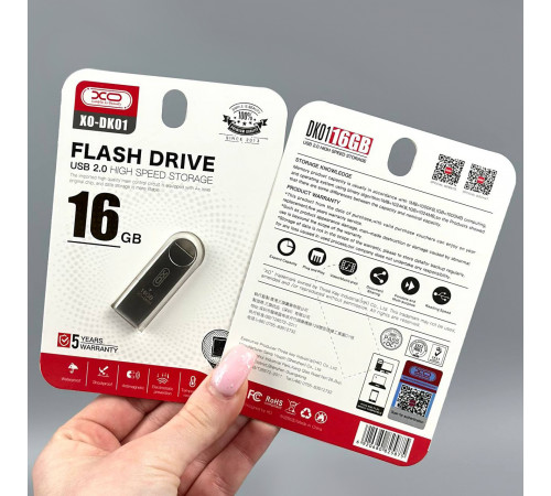 USB флеш XO DK01 16Gb USB2.0