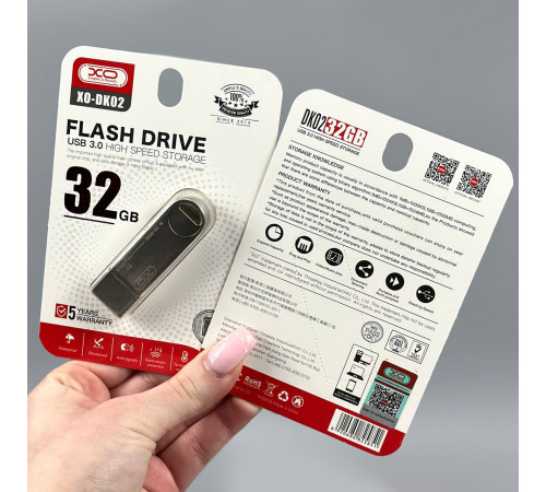 USB флеш XO DK02 32Gb USB3.0 Швидкісна