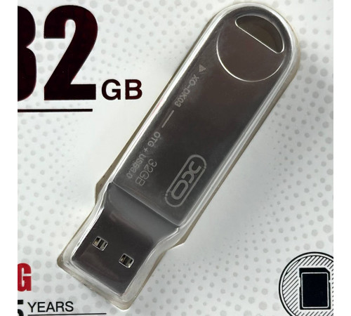 USB флеш XO DK03 32Gb USB3.0+Type-C Швидкісна
