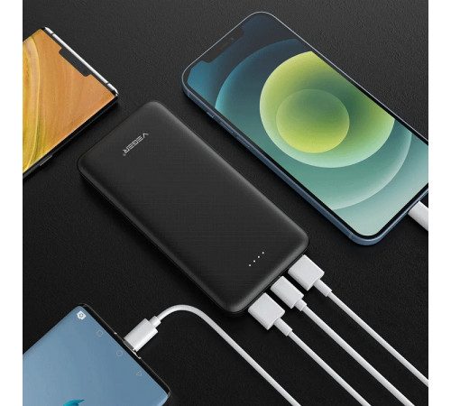 Зовнішній акумулятор VEGER 10000 mAh 2A A10 (W1065) (VG-W1065)