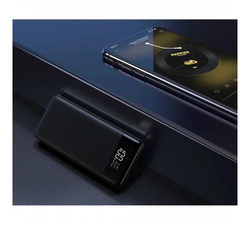 Зовнішній акумулятор VEGER 10000mAh 3.7V With LCD Display (VG-W1087)