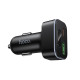 Автомобільний зарядний пристрій HOCO Z63B Barry 48W dual port PD30W+QC3.0 digital display car charger (6942007666244)