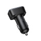 Автомобільний зарядний пристрій HOCO Z63B Barry 48W dual port PD30W+QC3.0 digital display car charger (6942007666244)