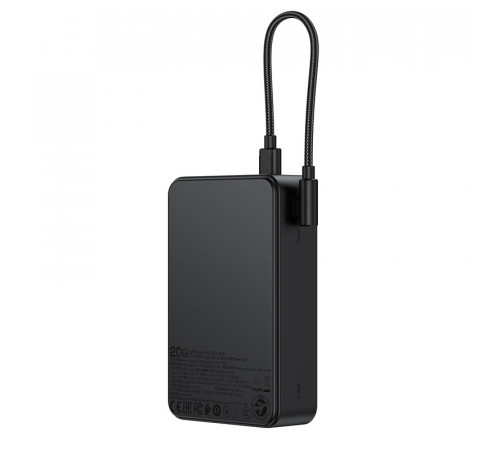Зовнішній акумулятор ACEFAST M29-20000 22.5W fast charging power bank with cable Black (6974316285991)