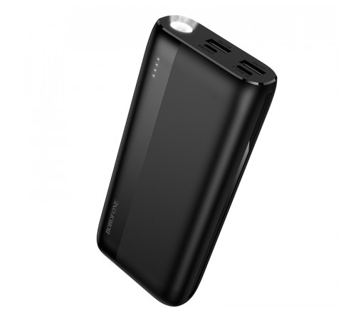 Зовнішній акумулятор BOROFONE BJ86 Victoria power bank(20000mAh) Black (6941991126468)