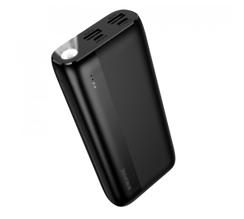 Зовнішній акумулятор BOROFONE BJ86 Victoria power bank(20000mAh) Black (6941991126468)