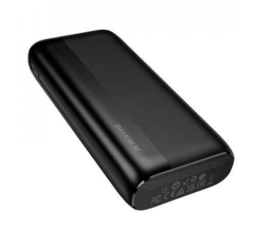 Зовнішній акумулятор BOROFONE BJ86 Victoria power bank(20000mAh) Black (6941991126468)