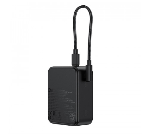 Зовнішній акумулятор ACEFAST M28-10000 22.5W fast charging power bank with cable Black (6974316285984)