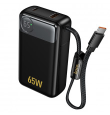 Зовнішній акумулятор HOCO Q53 Skillful PD65W power bank(12000mAh) Black (6942007672597)