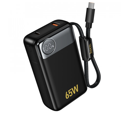 Зовнішній акумулятор HOCO Q53 Skillful PD65W power bank(12000mAh) Black (6942007672597)