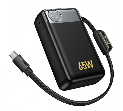 Зовнішній акумулятор HOCO Q53 Skillful PD65W power bank(12000mAh) Black (6942007672597)