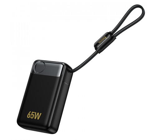 Зовнішній акумулятор HOCO Q53 Skillful PD65W power bank(12000mAh) Black (6942007672597)