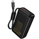 Зовнішній акумулятор HOCO Q53 Skillful PD65W power bank(12000mAh) Black (6942007672597)