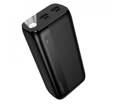 Зовнішній акумулятор BOROFONE BJ86A Victoria power bank(30000mAh) Black (6941991126475)