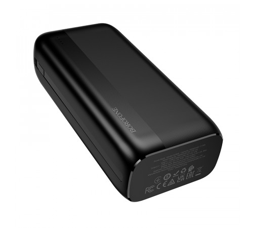 Зовнішній акумулятор BOROFONE BJ86A Victoria power bank(30000mAh) Black (6941991126475)