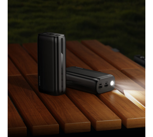 Зовнішній акумулятор BOROFONE BJ86A Victoria power bank(30000mAh) Black (6941991126475)