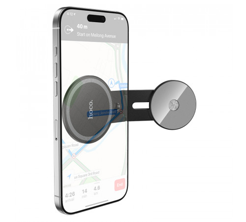 Автотримач для телефона HOCO H93 Stable magnetic case screen holder(display screen) Black (6942007663878)
