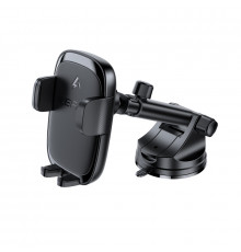 Автотримач для телефона з БЗП ACEFAST D49 press type wireless charging car holder for dashboard Black (6974316284130)