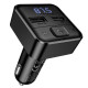 АЗП з FM-модулятором BOROFONE BC63 Selecto car BT FM transmitter Black (6941991126185)
