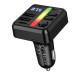 АЗП з FM-модулятором HOCO E89 Libre 45W(1A1C) car BT FM transmitter Black (6942007673808)