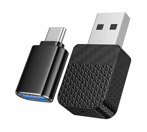 Адаптер CarPlay HOCO HU3 Tony car wireless CarPlay adapter Black (6942007673310)