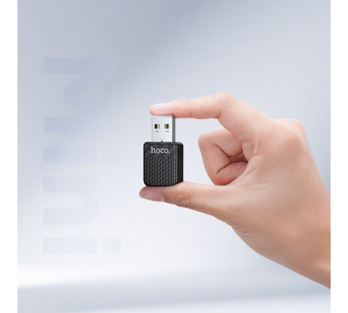 Адаптер CarPlay HOCO HU3 Tony car wireless CarPlay adapter Black (6942007673310)