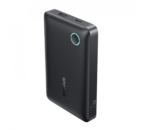 Зовнішній акумулятор Baseus EnerFill FP11 Power Bank 10000mAh 15W Cosmic Black (Includes Simple Type-C to Type-C Cable 20V/3A 30cm Black) (P1008210C123-00)
